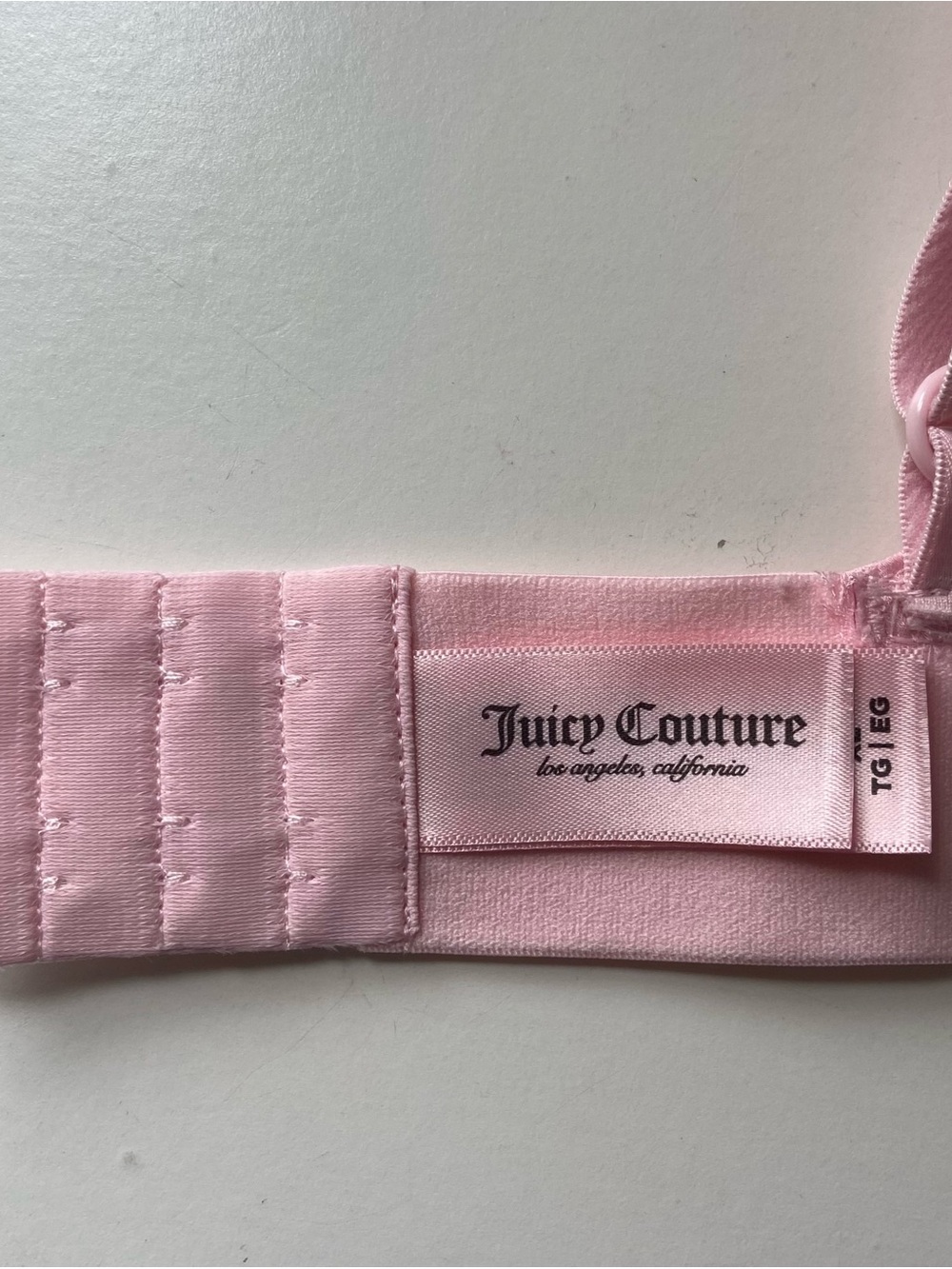 Baby Pink Satin Bralette (Extra Large) - Picture 6 of 7